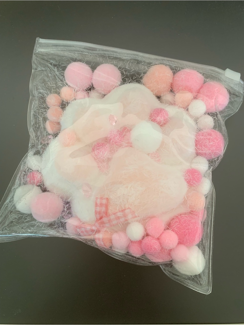 Furry Squishy Cat Paw Squeezable Stress Reliever Decompression Unwind Relax